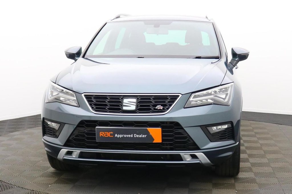 USED 2018 68 SEAT ATECA 2.0 TDI FR SUV 5dr Diesel Manual 4Drive Euro 6 (s/s) (150 ps) Sat Nav Apple Car Play