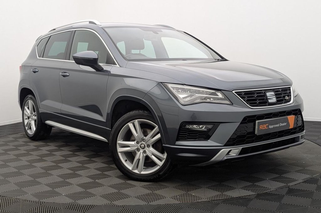 USED 2018 68 SEAT ATECA 2.0 TDI FR SUV 5dr Diesel Manual 4Drive Euro 6 (s/s) (150 ps) Sat Nav Apple Car Play