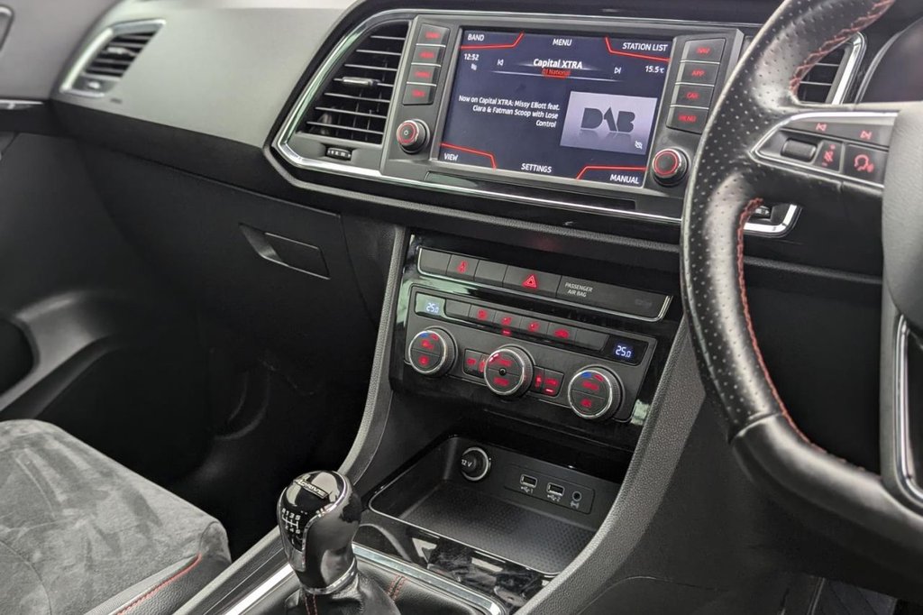 USED 2018 68 SEAT ATECA 2.0 TDI FR SUV 5dr Diesel Manual 4Drive Euro 6 (s/s) (150 ps) Sat Nav Apple Car Play