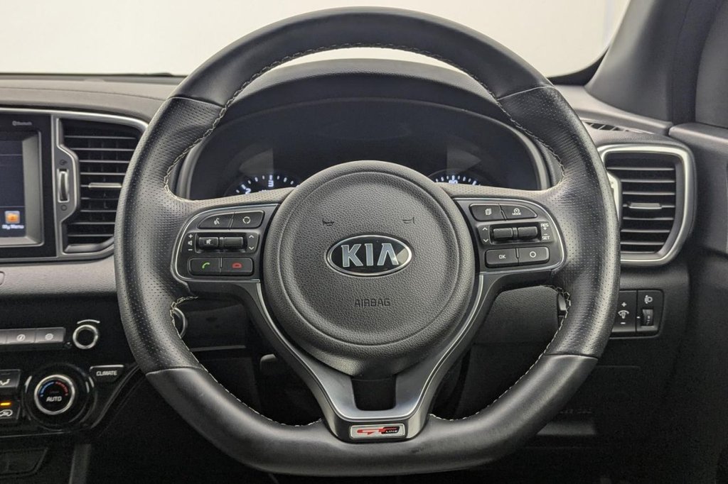 USED 2017 17 KIA SPORTAGE 2.0 CRDi GT-Line SUV 5dr Diesel Manual AWD Euro 6 (134 bhp) Apple Car Play Leather