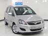 USED 2013 63 VAUXHALL ZAFIRA 1.6 16V Exclusiv MPV 5dr Petrol Manual Euro 5 (115 ps) NEW TIMING BELT FITTED IN 2023!!