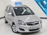 USED 2013 63 VAUXHALL ZAFIRA 1.6 16V Exclusiv MPV 5dr Petrol Manual Euro 5 (115 ps) NEW TIMING BELT FITTED IN 2023!!