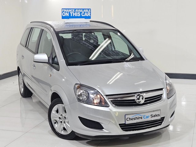 2013 63 Vauxhall Zafira 1.6 16V Exclusiv MPV 5dr Petrol Manual Euro 5 (115 ps)