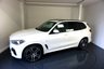 USED 2018 68 BMW X5 3.0 30d M Sport SUV 5dr Diesel Auto xDrive-FACTORY FITTED EXTRAS WORTH &pound;16,345-2 OWNER CAR FINISHED IN MINERAL WHITE WITH BLACK MERINO LEATHER-M SPORTS EXHAUST SYSTEM-22