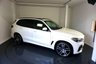 USED 2018 68 BMW X5 3.0 30d M Sport SUV 5dr Diesel Auto xDrive-FACTORY FITTED EXTRAS WORTH &pound;16,345-2 OWNER CAR FINISHED IN MINERAL WHITE WITH BLACK MERINO LEATHER-M SPORTS EXHAUST SYSTEM-22