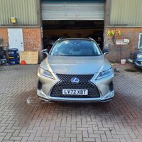 USED 2022 72 LEXUS RX 3.5 450h V6 SUV 5dr Petrol Hybrid E-CVT 4WD Euro 6 (s/s) (313 ps) GENUINE MILEAGE AUTOMATIC