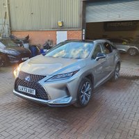 USED 2022 72 LEXUS RX 3.5 450h V6 SUV 5dr Petrol Hybrid E-CVT 4WD Euro 6 (s/s) (313 ps) GENUINE MILEAGE AUTOMATIC