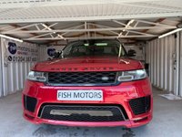 USED 2019 69 LAND ROVER RANGE ROVER SPORT 3.0 P400 MHEV HST SUV 5dr Petrol Auto 4WD Euro 6 (s/s) (400 ps)+1FORMERKEEPER+2KEYS+FSH+ACTIVE CRUISE+MERIDIAN SOUND+PANORAMIC SUNROOF+HEADS UP DISPLAY+2 TONE LEATHER SEATS 2 KEYS+FSH+1 OWNER FROM NEW+PANORAMIC SUNROOF+22" BLACK ALLOYS+PRIVACY+HEADS UP DISPLAY+CAMERA+NAVIGATION+FULL LEATHER 2 TONE SEATS+MERIDIAN SOUND SYSTEM+CLIMATE+CRUISE+HEATED SEATS+HPI CLEAR