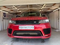 USED 2019 69 LAND ROVER RANGE ROVER SPORT 3.0 P400 MHEV HST SUV 5dr Petrol Auto 4WD Euro 6 (s/s) (400 ps)+1FORMERKEEPER+2KEYS+FSH+ACTIVE CRUISE+MERIDIAN SOUND+PANORAMIC SUNROOF+HEADS UP DISPLAY+2 TONE LEATHER SEATS 2 KEYS+FSH+1 OWNER FROM NEW+PANORAMIC SUNROOF+22" BLACK ALLOYS+PRIVACY+HEADS UP DISPLAY+CAMERA+NAVIGATION+FULL LEATHER 2 TONE SEATS+MERIDIAN SOUND SYSTEM+CLIMATE+CRUISE+HEATED SEATS+HPI CLEAR
