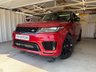 USED 2019 69 LAND ROVER RANGE ROVER SPORT 3.0 P400 MHEV HST SUV 5dr Petrol Auto 4WD Euro 6 (s/s) (400 ps)+1FORMERKEEPER+2KEYS+FSH+ACTIVE CRUISE+MERIDIAN SOUND+PANORAMIC SUNROOF+HEADS UP DISPLAY+2 TONE LEATHER SEATS 2 KEYS+FSH+1 OWNER FROM NEW+PANORAMIC SUNROOF+22" BLACK ALLOYS+PRIVACY+HEADS UP DISPLAY+CAMERA+NAVIGATION+FULL LEATHER 2 TONE SEATS+MERIDIAN SOUND SYSTEM+CLIMATE+CRUISE+HEATED SEATS+HPI CLEAR