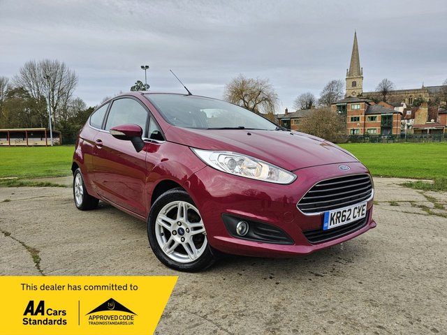 2013 62 Ford Fiesta 1.25 Zetec Hatchback 3dr Petrol Manual Euro 5 (82 ps)