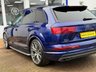 USED 2018 18 AUDI Q7 3.0 TDI V6 VORSPRUNG HUD HEAD UP 360 CAMERA PANORAMIC ROOF STEPS TIPTRONIC QUATTRO EURO 6 (S/S) 272 BHP BLACK PACK SAT NAV~360 CAMERA~BOSE SOUND~LED