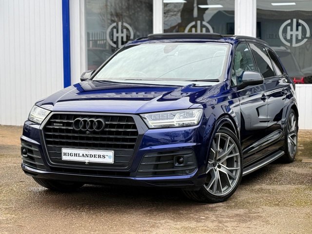 2018 18 Audi Q7 3.0 TDI V6 VORSPRUNG HUD HEAD UP 360 CAMERA PANORAMIC ROOF STEPS TIPTRONIC QUATTRO EURO 6 (S/S) 272 BHP BLACK PACK