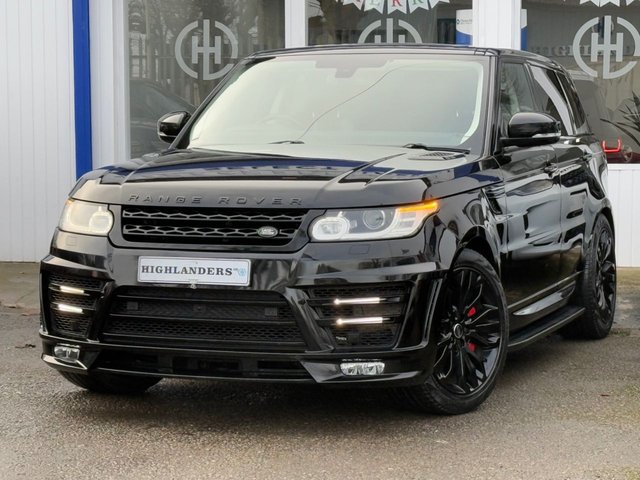 2016 66 Land Rover Range Rover Sport 3.0 SDV6 HSE LUMMA KIT BLACK PACK PAN ROOF SAT NAV CAMERA 21