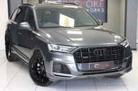 USED 2022 22 AUDI Q7 3.0 TFSI V6 55 S LINE  7SEATS 1OWNER CAMERA AIR SUSPENSION