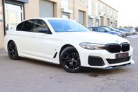 USED 2022 22 BMW 5 SERIES 520D 2.0 MHT M SPORT SALOON HEATED WHEEL ONE OWNER