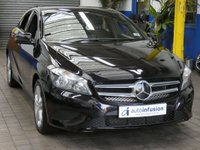 USED 2015 15 MERCEDES-BENZ A-CLASS 1.5 A180 CDI Sport Edition Hatchback 5dr Diesel 7G-DCT Euro 5 (s/s) (109 ps) ULEZ CAZ COMPLIANT &pound;20 ROAD TAX SAT NAV LEATHER CRUISE CONTROL REAR CAMERA ONLY 1 OWNER FROM NEW