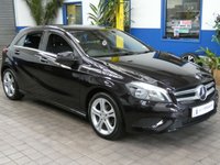 USED 2015 15 MERCEDES-BENZ A-CLASS 1.5 A180 CDI Sport Edition Hatchback 5dr Diesel 7G-DCT Euro 5 (s/s) (109 ps) ULEZ CAZ COMPLIANT &pound;20 ROAD TAX SAT NAV LEATHER CRUISE CONTROL REAR CAMERA ONLY 1 OWNER FROM NEW