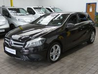 USED 2015 15 MERCEDES-BENZ A-CLASS 1.5 A180 CDI Sport Edition Hatchback 5dr Diesel 7G-DCT Euro 5 (s/s) (109 ps) ULEZ CAZ COMPLIANT &pound;20 ROAD TAX SAT NAV LEATHER CRUISE CONTROL REAR CAMERA ONLY 1 OWNER FROM NEW
