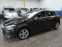 USED 2015 15 MERCEDES-BENZ A-CLASS 1.5 A180 CDI Sport Edition Hatchback 5dr Diesel 7G-DCT Euro 5 (s/s) (109 ps) ULEZ CAZ COMPLIANT &pound;20 ROAD TAX SAT NAV LEATHER CRUISE CONTROL REAR CAMERA ONLY 1 OWNER FROM NEW