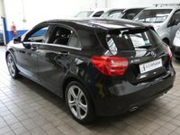 USED 2015 15 MERCEDES-BENZ A-CLASS 1.5 A180 CDI Sport Edition Hatchback 5dr Diesel 7G-DCT Euro 5 (s/s) (109 ps) ULEZ CAZ COMPLIANT &pound;20 ROAD TAX SAT NAV LEATHER CRUISE CONTROL REAR CAMERA ONLY 1 OWNER FROM NEW