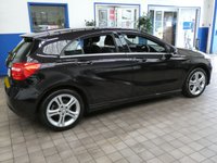 USED 2015 15 MERCEDES-BENZ A-CLASS 1.5 A180 CDI Sport Edition Hatchback 5dr Diesel 7G-DCT Euro 5 (s/s) (109 ps) ULEZ CAZ COMPLIANT &pound;20 ROAD TAX SAT NAV LEATHER CRUISE CONTROL REAR CAMERA ONLY 1 OWNER FROM NEW