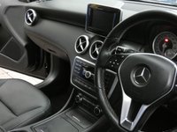 USED 2015 15 MERCEDES-BENZ A-CLASS 1.5 A180 CDI Sport Edition Hatchback 5dr Diesel 7G-DCT Euro 5 (s/s) (109 ps) ULEZ CAZ COMPLIANT &pound;20 ROAD TAX SAT NAV LEATHER CRUISE CONTROL REAR CAMERA ONLY 1 OWNER FROM NEW