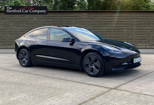2022 22 Tesla Model 3 Standard Range Plus Saloon 4dr Electric Auto RWD (241 bhp)