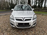 USED 2012 12 VAUXHALL ZAFIRA 1.6 16V Design MPV 5dr Petrol Manual Euro 5 (SNav) (115 ps) 2 KEYS HEATED SEATS NEW MOT