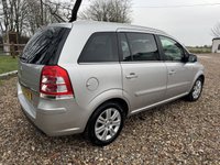 USED 2012 12 VAUXHALL ZAFIRA 1.6 16V Design MPV 5dr Petrol Manual Euro 5 (SNav) (115 ps) 2 KEYS HEATED SEATS NEW MOT