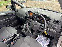 USED 2012 12 VAUXHALL ZAFIRA 1.6 16V Design MPV 5dr Petrol Manual Euro 5 (SNav) (115 ps) 2 KEYS HEATED SEATS NEW MOT