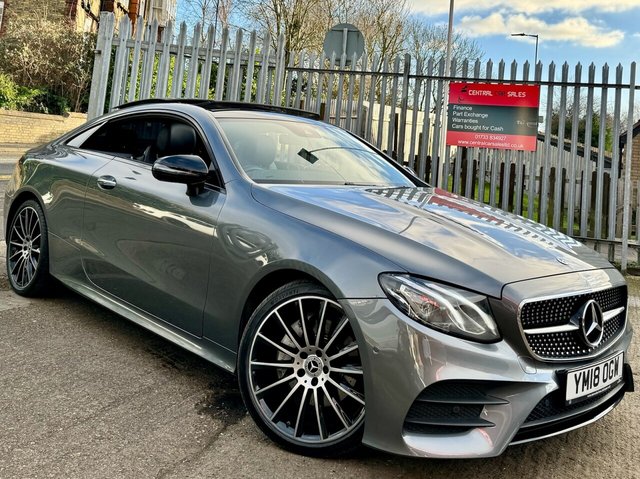 2018 18 MERCEDES-BENZ E-CLASS 2.0 E220d AMG Line (Premium) Coupe 2dr Diesel G-Tronic+ Euro 6 (s/s) (194 ps)