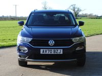 USED 2020 70 VOLKSWAGEN T-ROC 1.0 TSI SE SUV 5dr Petrol Manual Euro 6 (s/s) (110 ps) www.suffolkcarcentre.co.uk - Located at Ilketshall