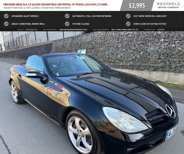 View our MERCEDES-BENZ SLK