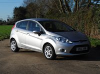 USED 2012 12 FORD FIESTA 1.4 Zetec Hatchback 5dr Petrol Automatic (154 g/km, 94 bhp) www.suffolkcarcentre.co.uk - Located at Ilketshall