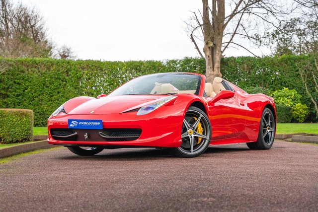 2013 F Ferrari 458 4.5 Spider Convertible 2dr Petrol F1 DCT Euro 5 (570 bhp)