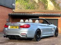 USED 2017 67 BMW M4 3.0 BiTurbo Competition Convertible 2dr Petrol DCT Euro 6 (s/s) (450 ps) SILVERSTONE