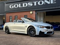 USED 2017 67 BMW M4 3.0 BiTurbo Competition Convertible 2dr Petrol DCT Euro 6 (s/s) (450 ps) SILVERSTONE
