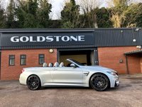 USED 2017 67 BMW M4 3.0 BiTurbo Competition Convertible 2dr Petrol DCT Euro 6 (s/s) (450 ps) SILVERSTONE