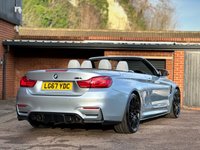 USED 2017 67 BMW M4 3.0 BiTurbo Competition Convertible 2dr Petrol DCT Euro 6 (s/s) (450 ps) SILVERSTONE