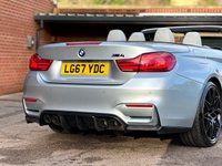 USED 2017 67 BMW M4 3.0 BiTurbo Competition Convertible 2dr Petrol DCT Euro 6 (s/s) (450 ps) SILVERSTONE