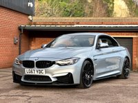 USED 2017 67 BMW M4 3.0 BiTurbo Competition Convertible 2dr Petrol DCT Euro 6 (s/s) (450 ps) SILVERSTONE