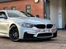 USED 2017 67 BMW M4 3.0 BiTurbo Competition Convertible 2dr Petrol DCT Euro 6 (s/s) (450 ps) SILVERSTONE