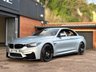 USED 2017 67 BMW M4 3.0 BiTurbo Competition Convertible 2dr Petrol DCT Euro 6 (s/s) (450 ps) SILVERSTONE