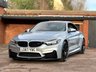 USED 2017 67 BMW M4 3.0 BiTurbo Competition Convertible 2dr Petrol DCT Euro 6 (s/s) (450 ps) SILVERSTONE