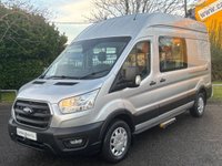 USED 2020 70 FORD TRANSIT 2.0 350 EcoBlue Trend [ Rear Seats / Welfare ] Panel Van RWD L3 H3 Euro 6 (s/s) (130 ps) REAR SPECIFICATION