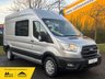 USED 2020 70 FORD TRANSIT 2.0 350 EcoBlue Trend [ Rear Seats / Welfare ] Panel Van RWD L3 H3 Euro 6 (s/s) (130 ps) REAR SPECIFICATION