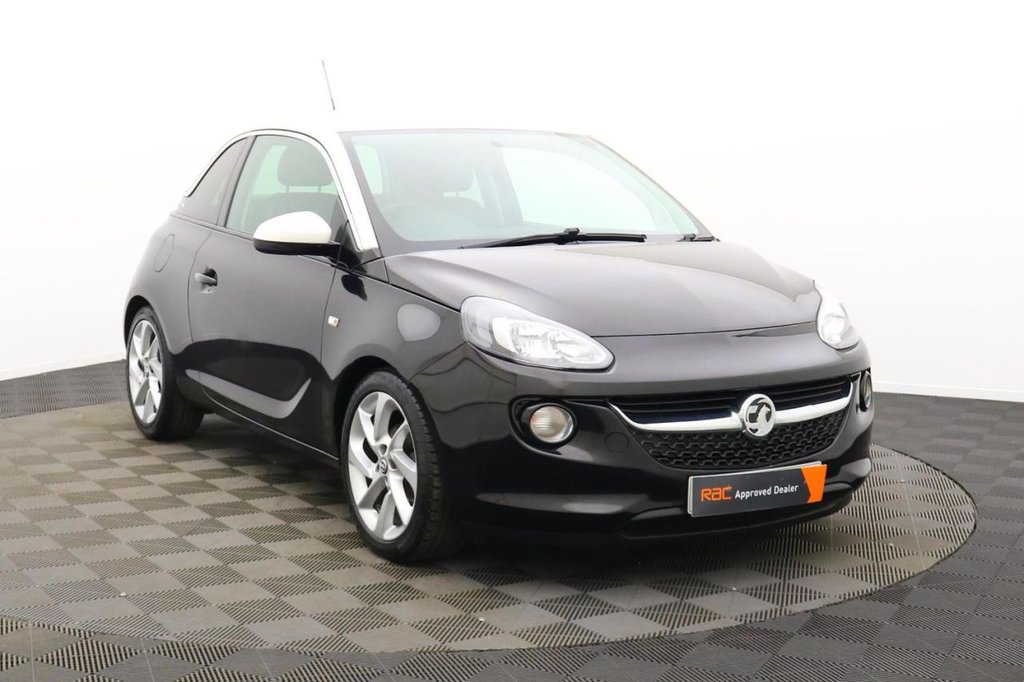 USED 2017 17 VAUXHALL ADAM 1.4i SLAM Hatchback 3dr Petrol Manual Euro 6 (100 ps) Part Leather DAB