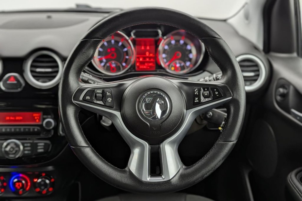 USED 2017 17 VAUXHALL ADAM 1.4i SLAM Hatchback 3dr Petrol Manual Euro 6 (100 ps) Part Leather DAB