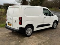 USED 2019 19 PEUGEOT PARTNER 1.5 BlueHDi 1000 Professional Standard Panel Van 5dr Diesel Manual SWB Euro 6 (100 bhp) SUPPLIED SERVICED INC CAMBELT